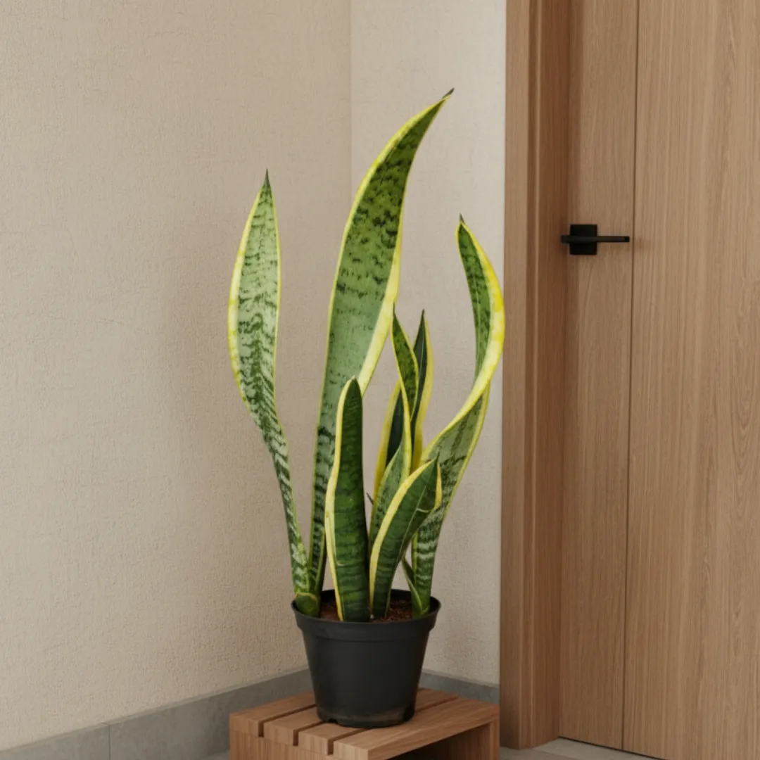 Snake Golden Long (~ 1.5 Ft) in 5 Inch Nursery Pot