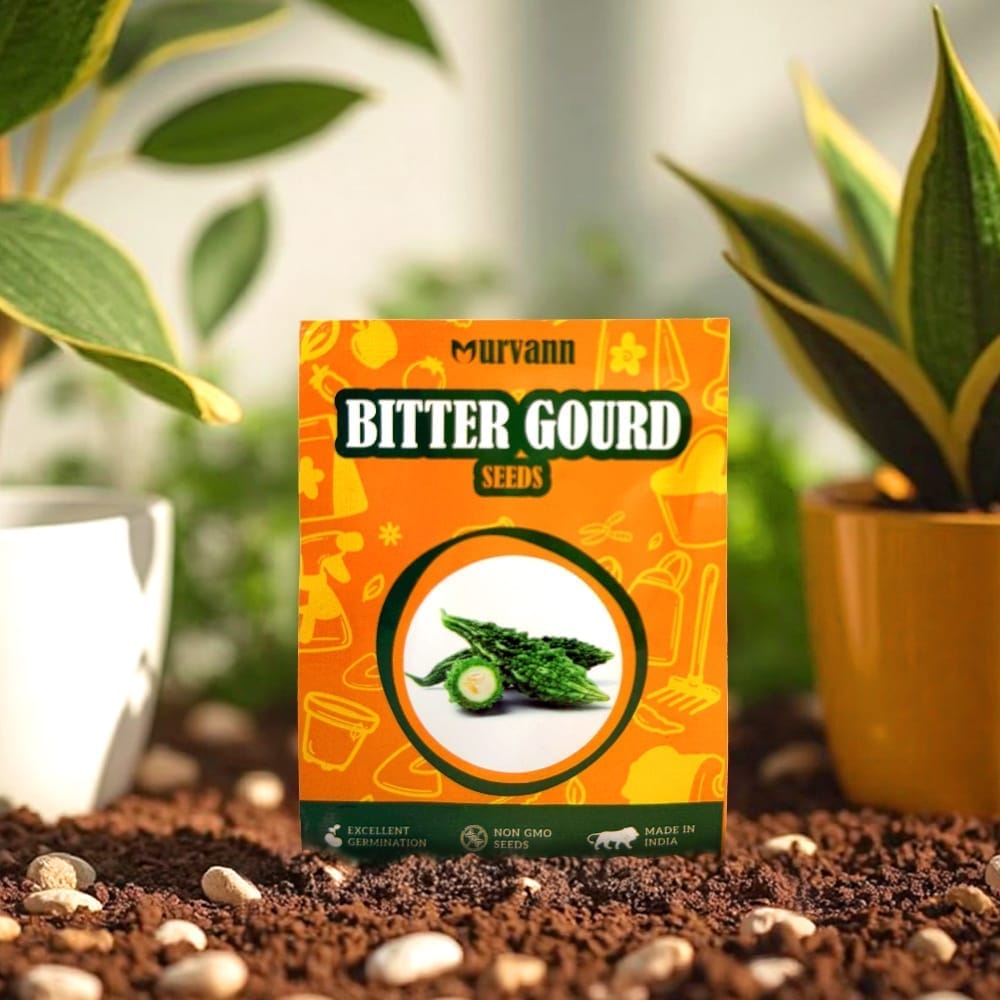 Bitter Gourd / Karela Seeds - GMO Free | Excellent Germination | Easy to Grow | Disease Resistance