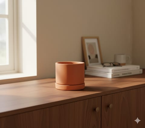 4 inch Navya Maati Pot - Functional & Elegant