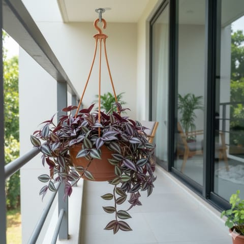 Wandering Jew in 6 Inch Hanging Basket