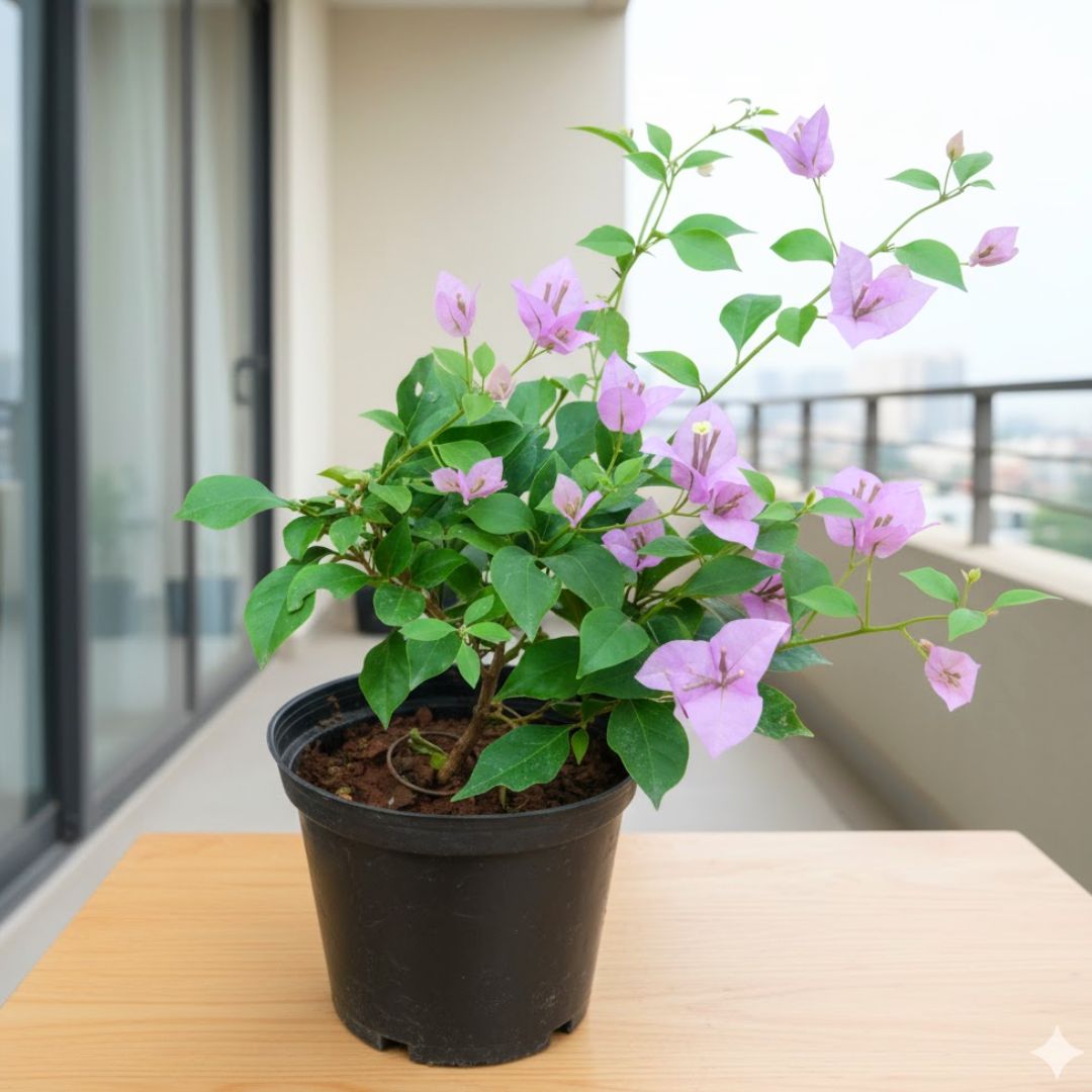 Bougainvillea Purple in 6 Inch Nursery Pot