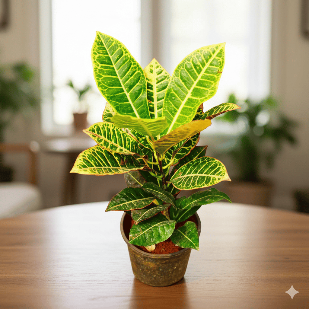 Croton Petra in 6 Inch Nursery Pot