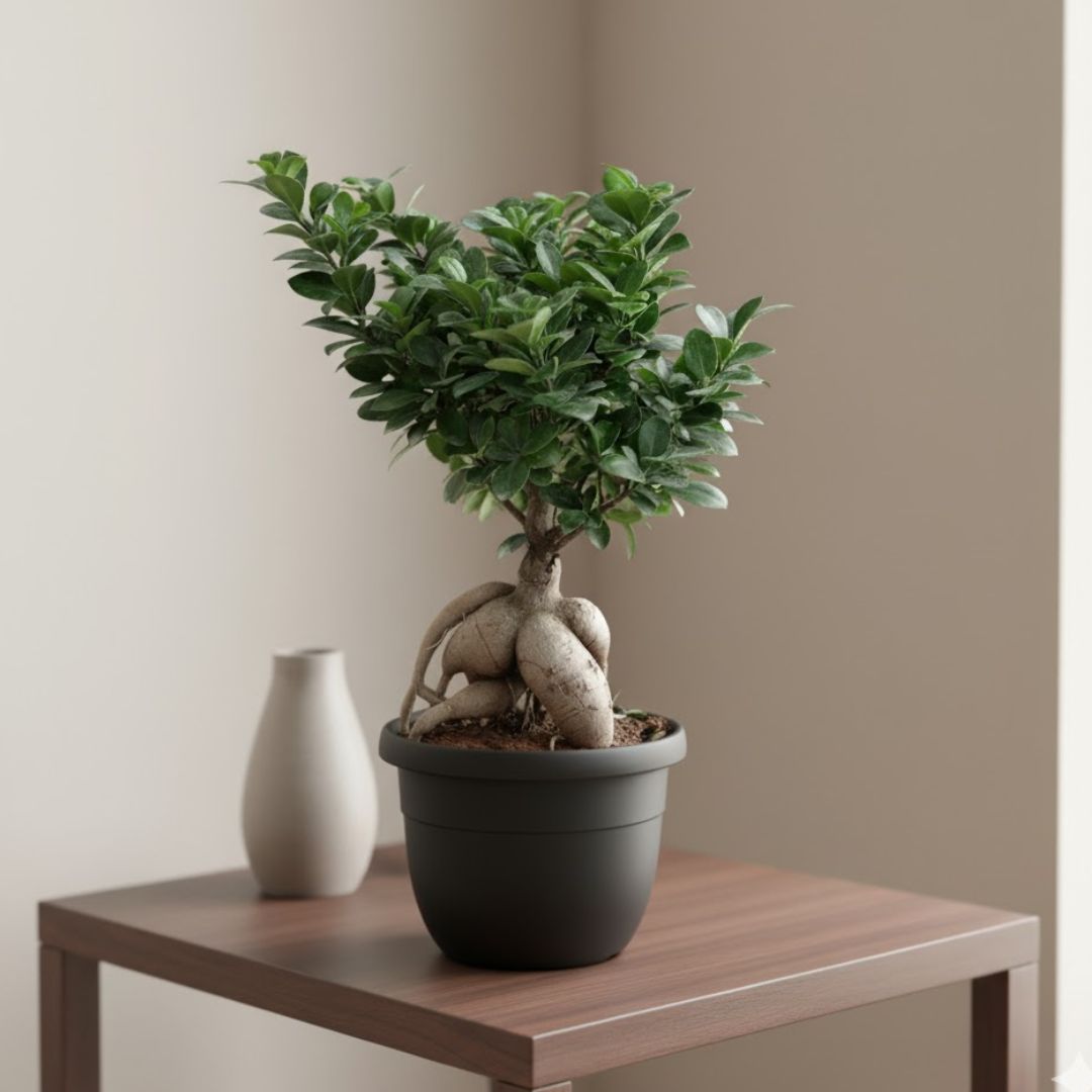 Ficus Bonsai in 8 Inch Nursery Pot