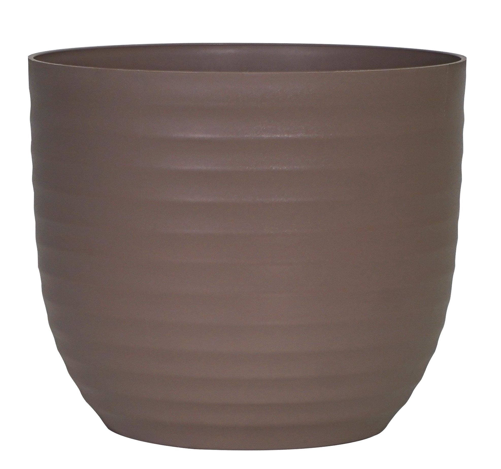 4 Inch Mocha Avora Premium Plastic Planter