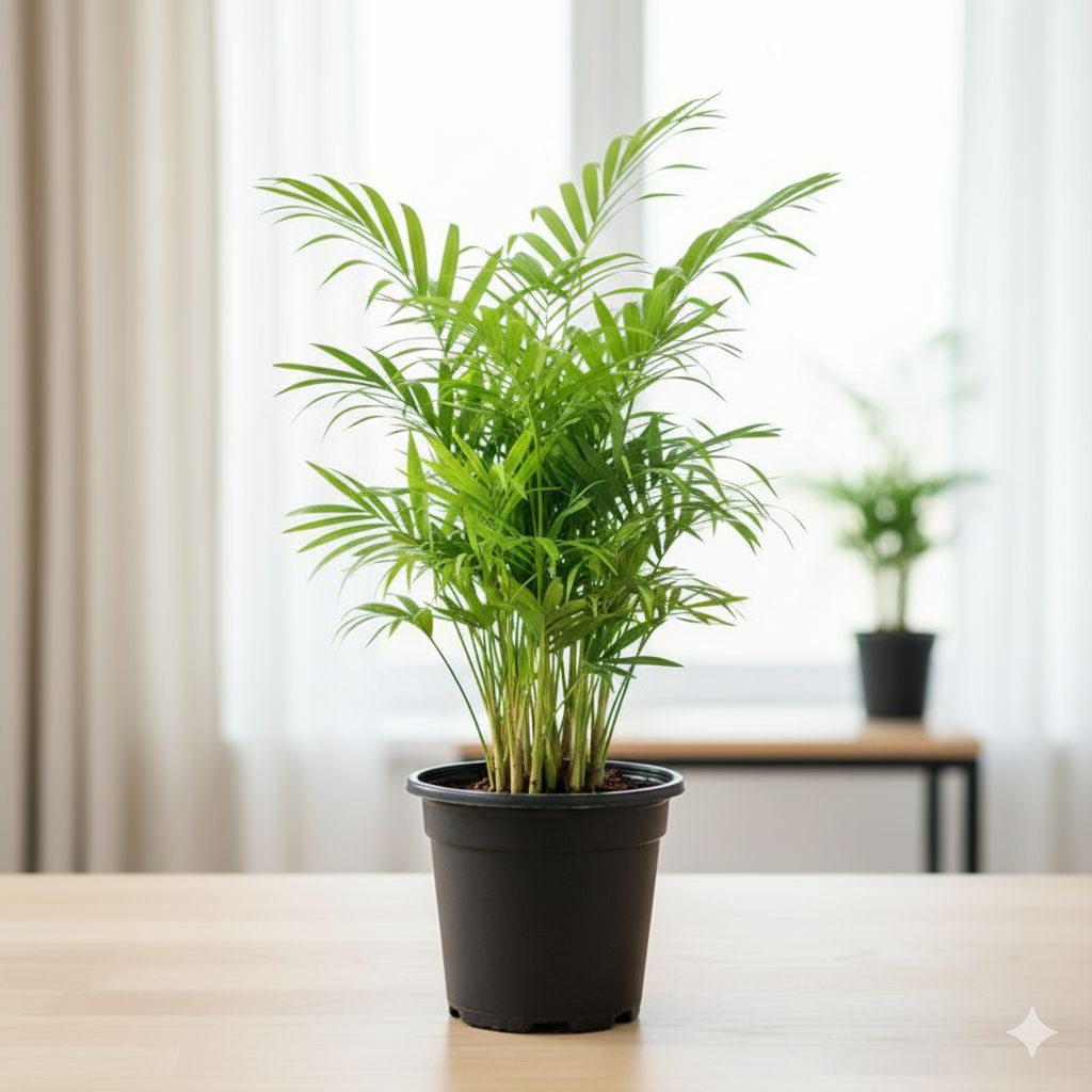 Chamaedorea Palm Bushy in 6 Inch Nursery Pot