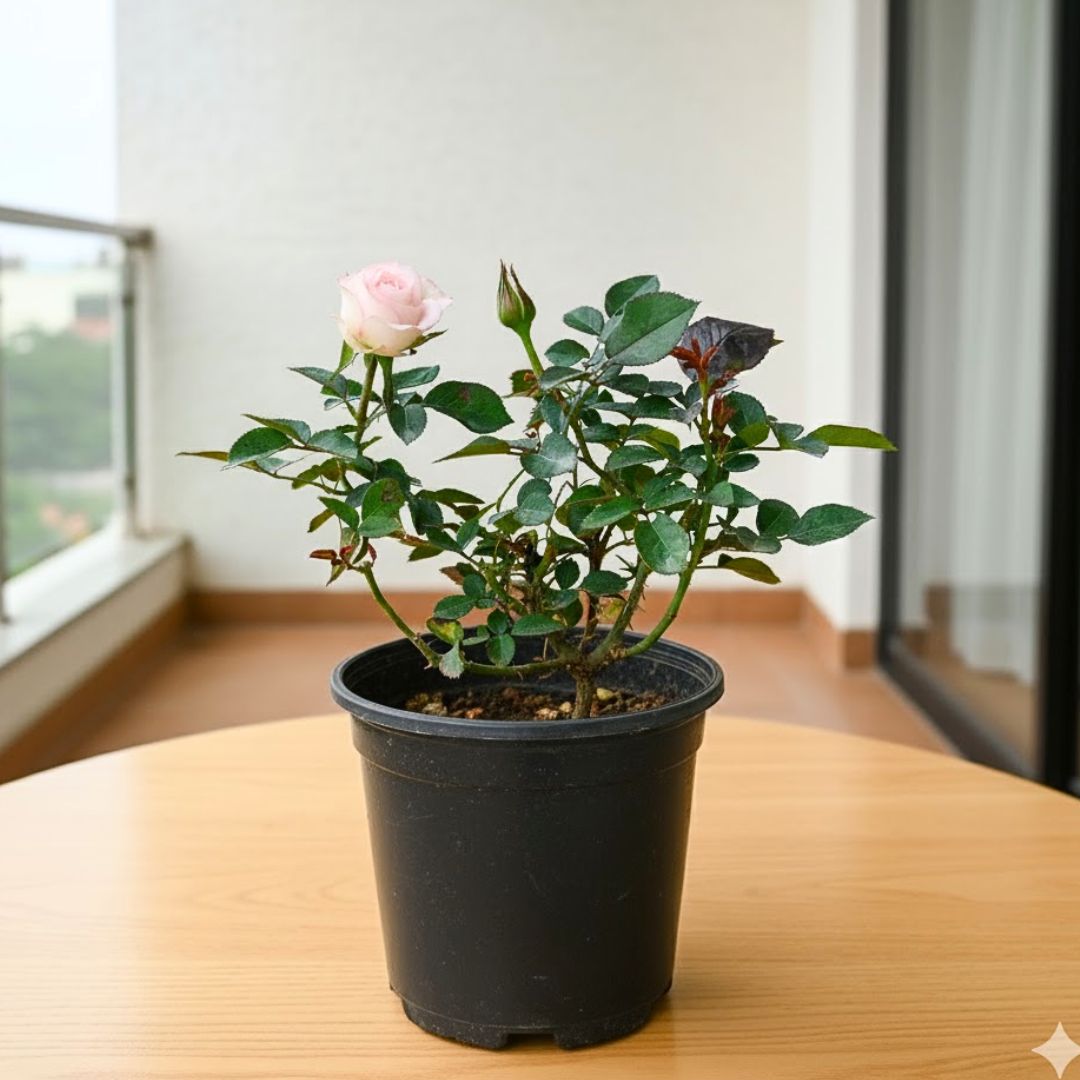 Rose Desi in 5 Inch Nursery Pot