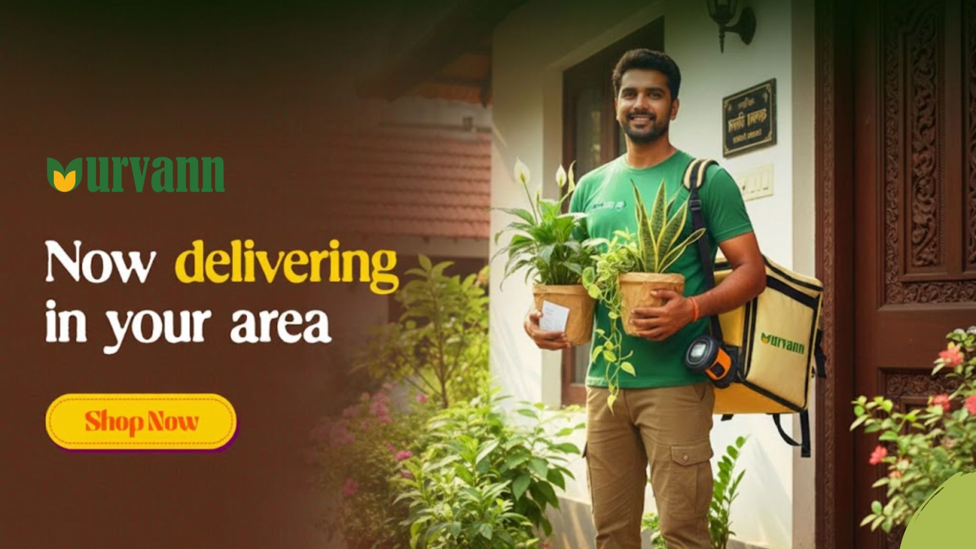 Now Delivering in India