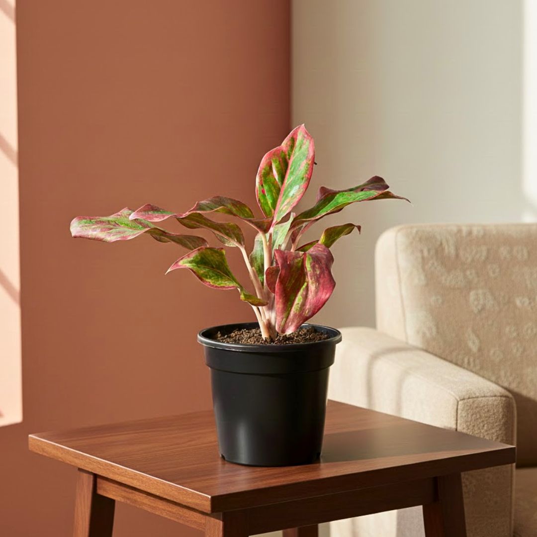 Aglaonema Lipstick in 5 Inch Nursery Pot