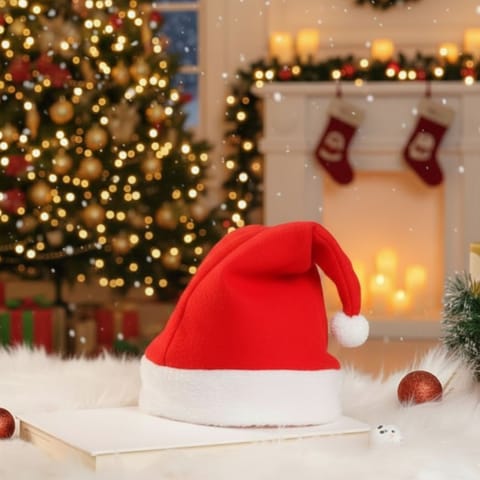 Christmas Santa Cap Red