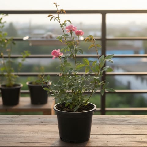 Rose Pink / Red all Season in 8 Inch Nursery Pot