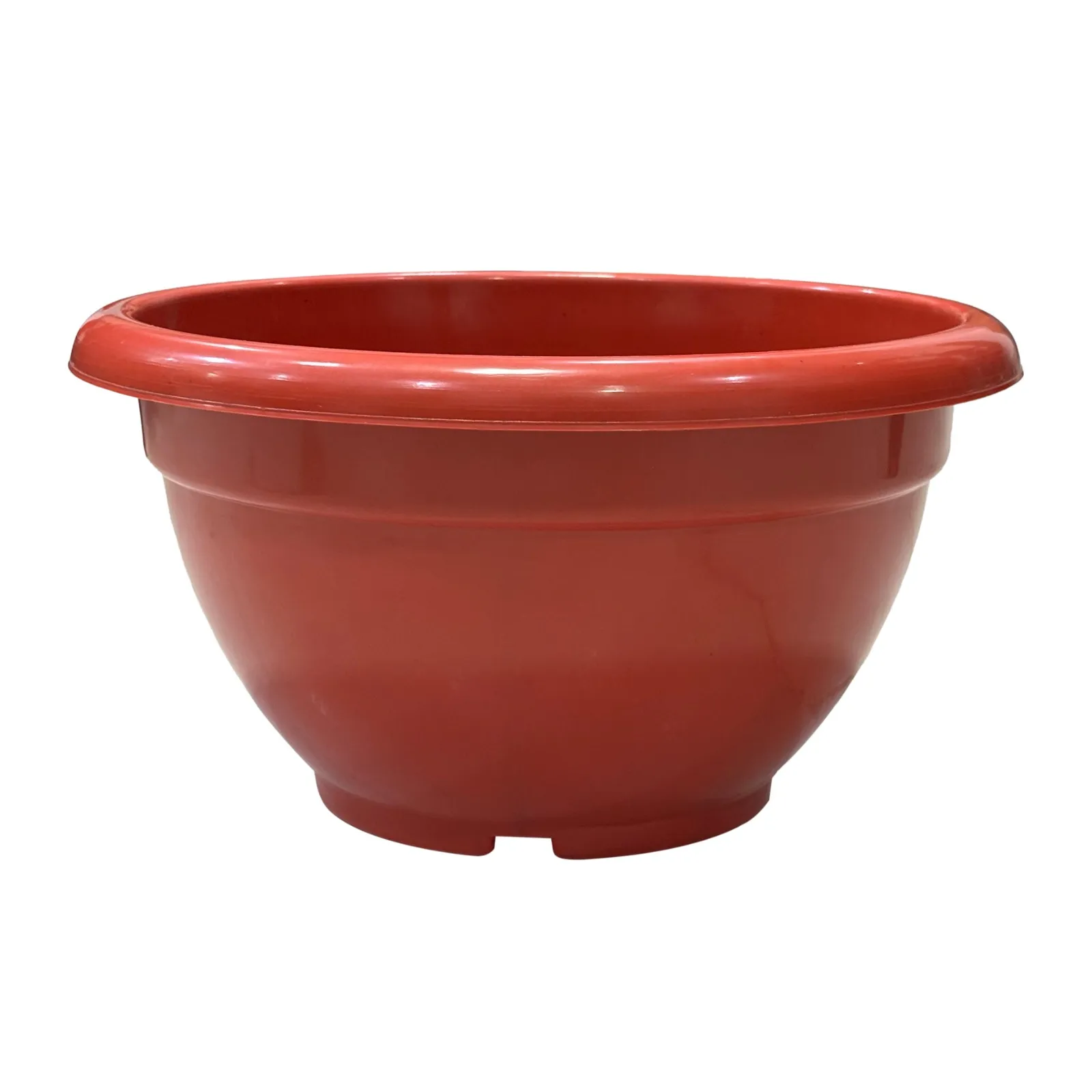11 Inch Terracotta Red Premium Pluto Plastic Planter