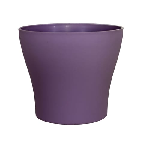 4 Inch Purple Premium Daisy Plastic Planter