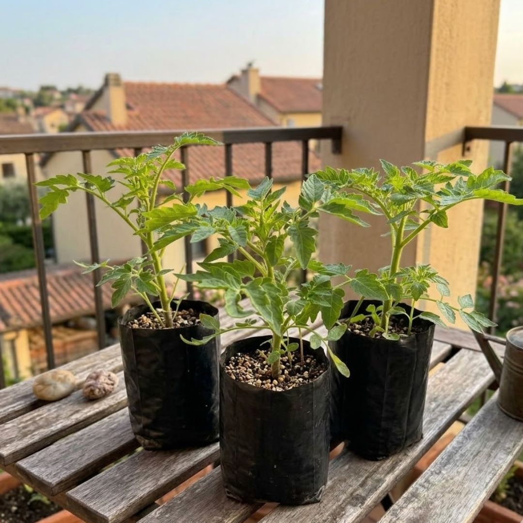 Set Of 3 - Tomato in 4 Inch Nursery Bag