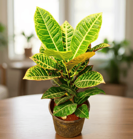 Croton Petra in 6 Inch Nursery Pot