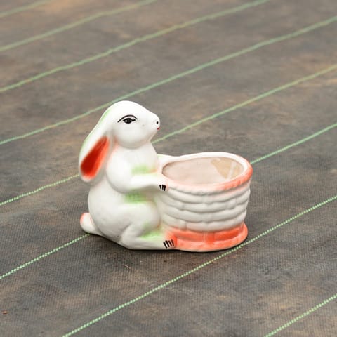 4 Inch Rabbit Designer Ceramic Pot