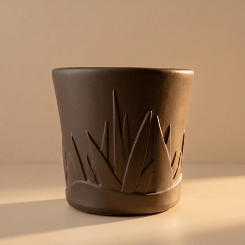 11 inch Pot | Copper Brown Elixir Premium Plastic Planter