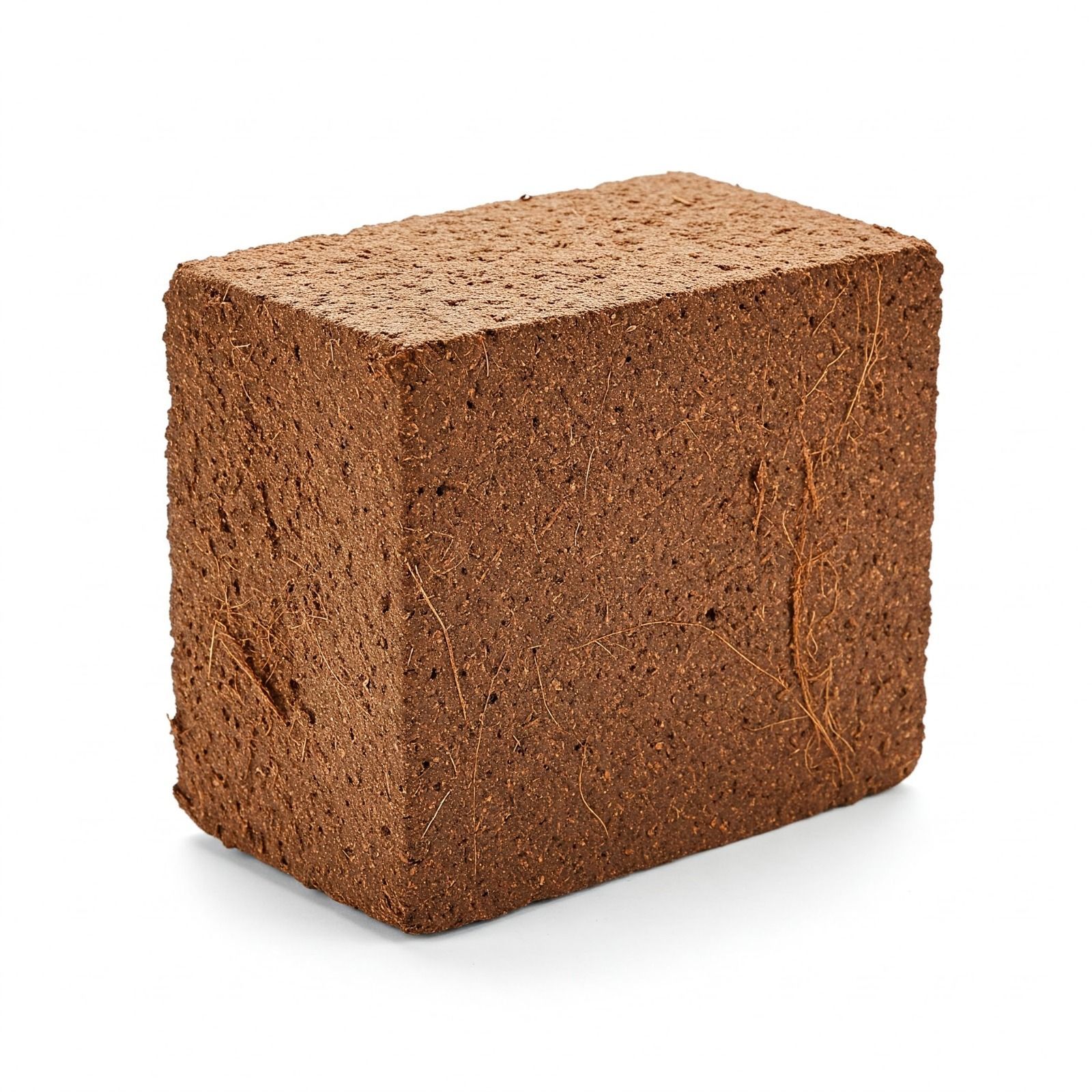 Medium Cocopeat Brick - 1 Kg -Expands upto 5 Ltrs - Improves soil aeration and water retention