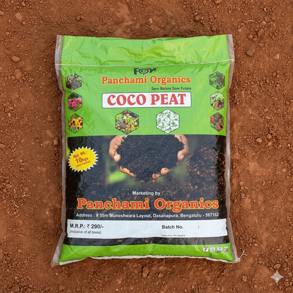 Cocopeat - 10 Kg - Improves soil aeration and water retention