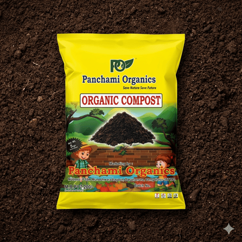 Vermicompost - 5 Kg - Enhances soil fertility and plant growth