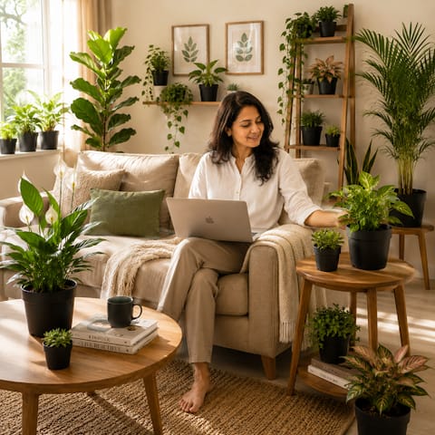 Mother’s Day Fresh Living Bundle- Gift Mom Something Alive This Year | 20 Potted Indoor Plants- Delivered on Mother's Day