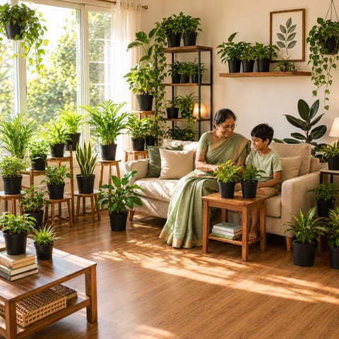 The Forever Green Mother’s Day Gift- Grow Love, Gift Mom | 50 Potted Indoor Plants