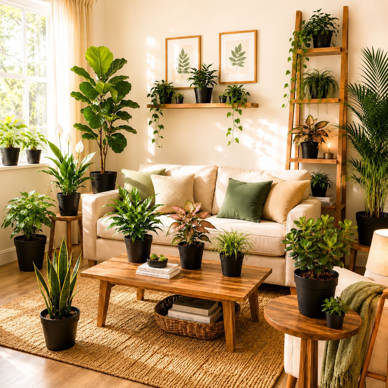 Fresh Living Bundle — 20 Potted Indoor Plants | Complete Instant Setup for Every Space