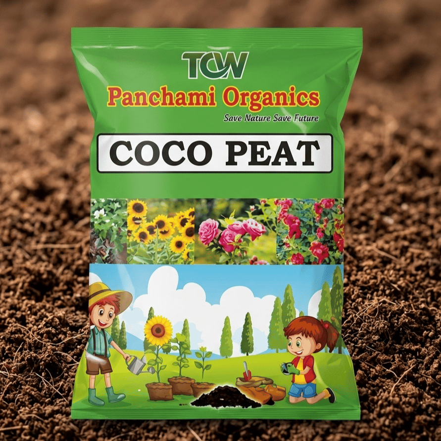 Cocopeat - 1 Kg - Improves soil aeration and moisture retention