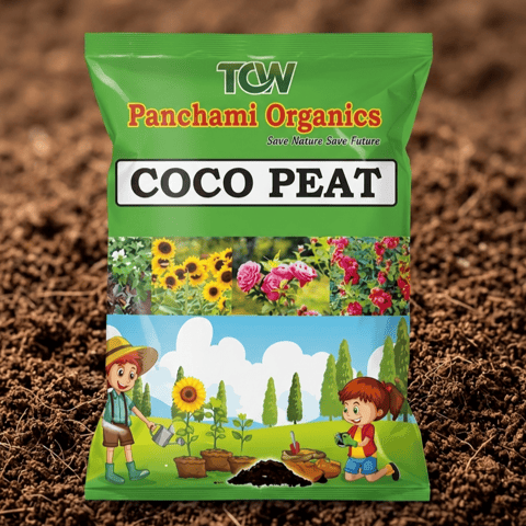 Cocopeat - 1 Kg - Improves soil aeration and moisture retention