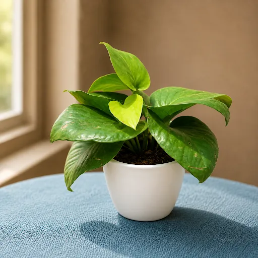Gift Ready - Money Plant Green in 3 Inch Classy Cup Ceramic Pot (any colour)