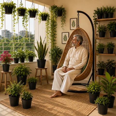 Father's Day Garden Set  - The Gift That Keeps Growing | 20 Potted Outdoor & Flowering Plants- Delivered on Father's Day