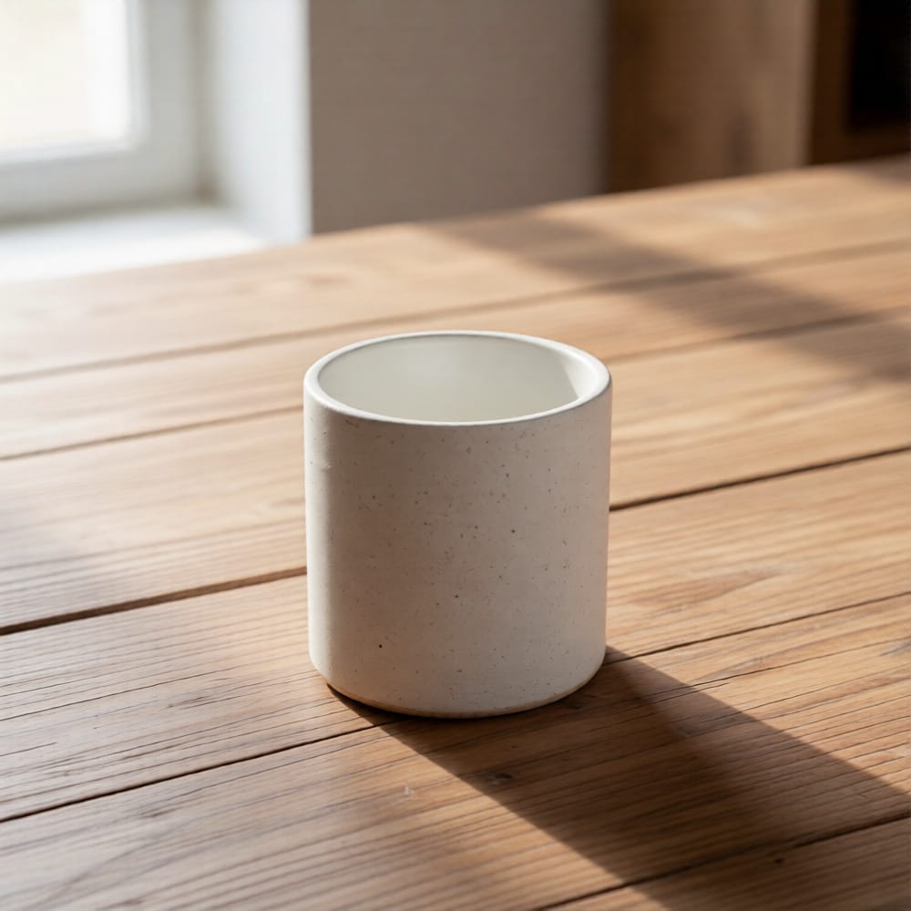 4 Inch premium cylindrical Round Ceramic Pot