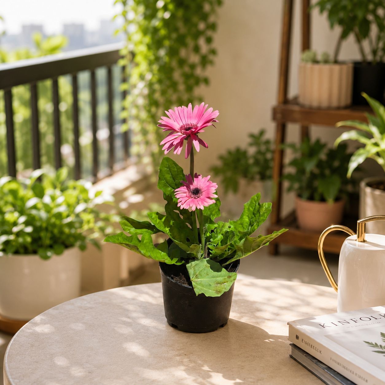 Gerbera (any colour) in 5 Inch Nursery Pot