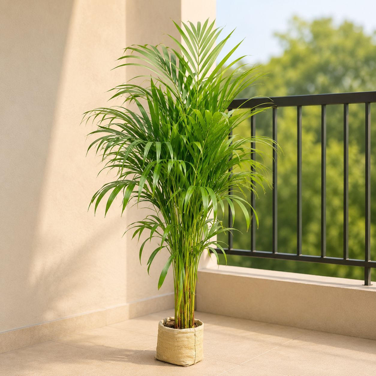 Areca Palm (~ 3 - 3.5 Ft) in 5 Inch Nursery Bag | Air Purifying | Home & Office Decor