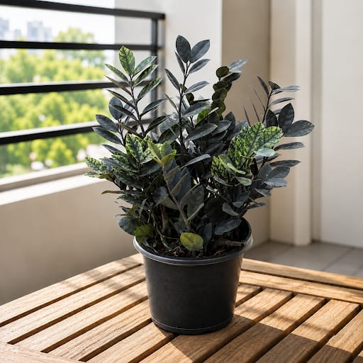 Zz Black in 8 Inch Nursery Pot