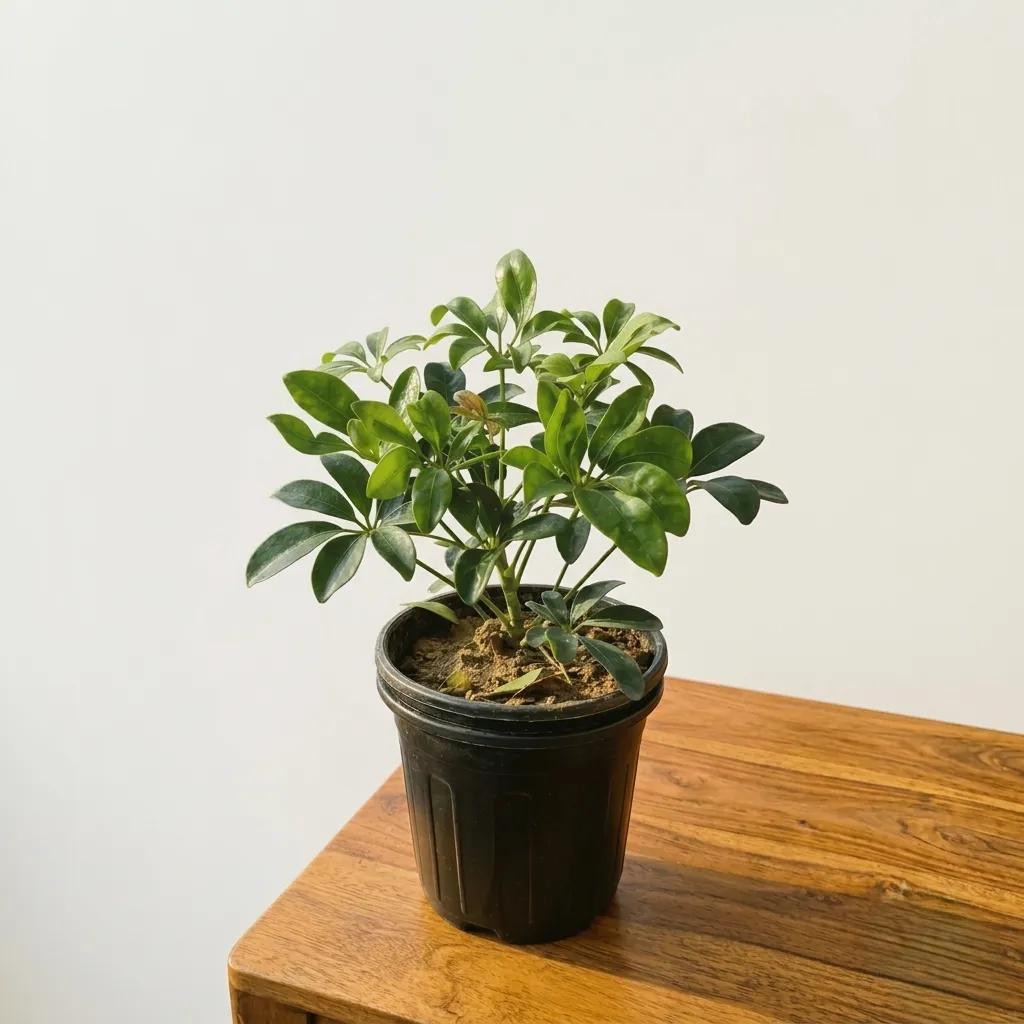 Schefflera Green in 4 inch Nursery Pot