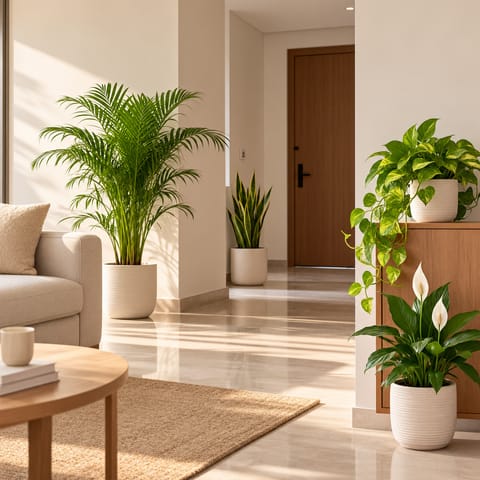 Keys & Leaves | 3 BHK Full House Setup Greens | 30 Plants