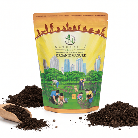 Organic Manure - 5 Kg - Enriches soil with natural nutrients