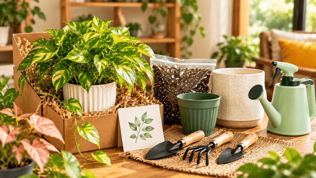 Gift Hampers With a Plant: What to Pair With It (Pots, Soil, Tools)
