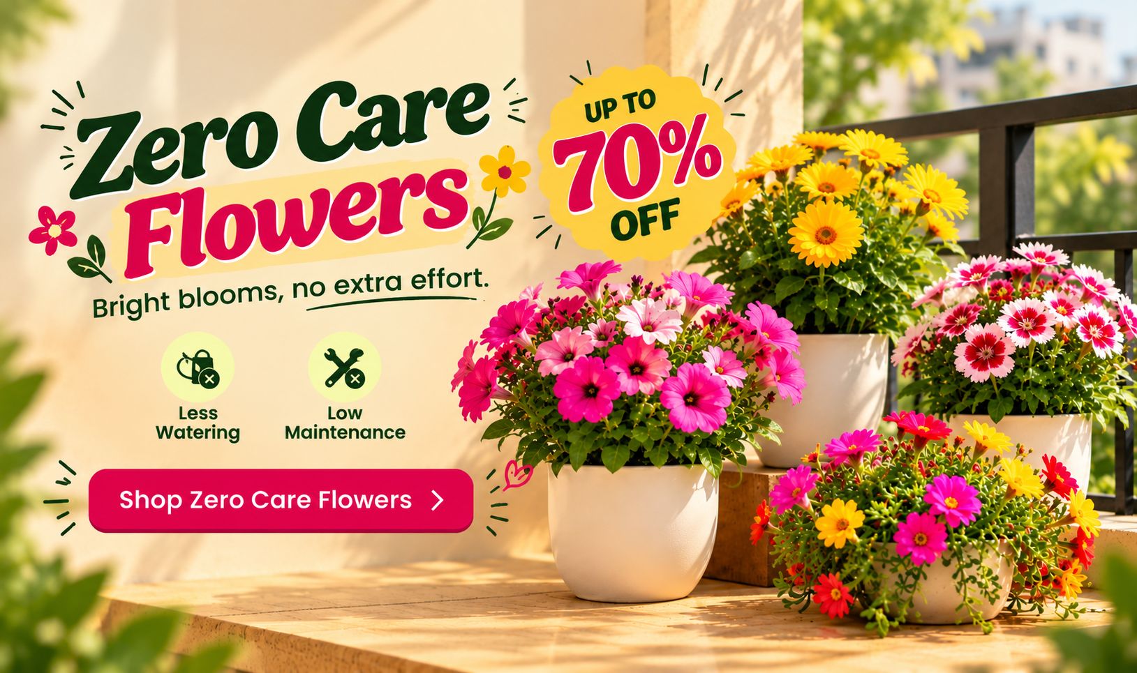 low maintenance flowers